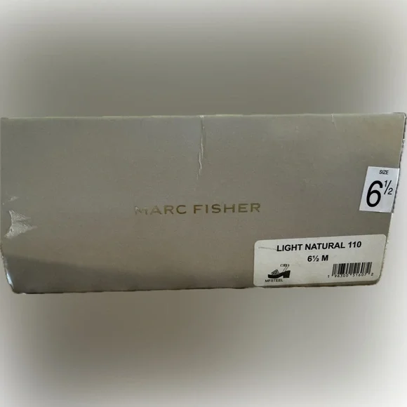 * MARC FISHER Light Natural Raffia, Sandal - Picture 4 of 9